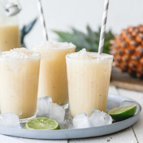 Geeister Ananas-Kokos-Mocktail