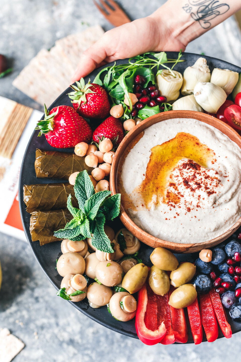 Mutabbal – orientalischer Auberginen-Dip für die Mezze-Platte