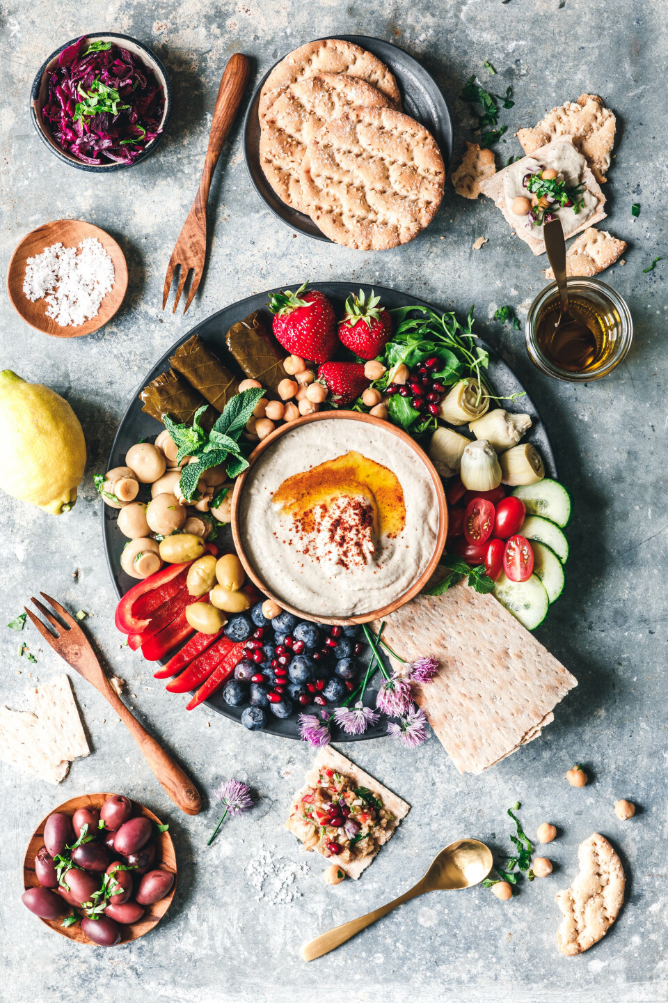 Mutabbal – orientalischer Auberginen-Dip für die Mezze-Platte