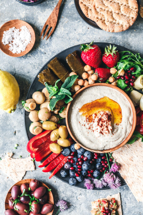 Mutabbal – orientalischer Auberginen-Dip für die Mezze-Platte