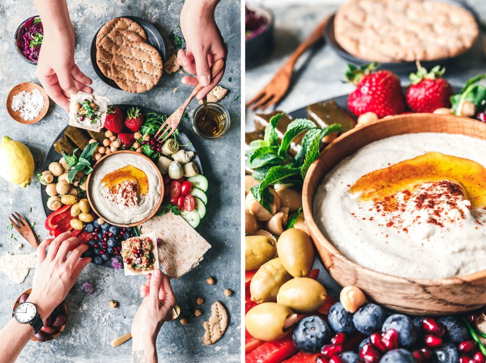 Mutabbal – orientalischer Auberginen-Dip für die Mezze-Platte
