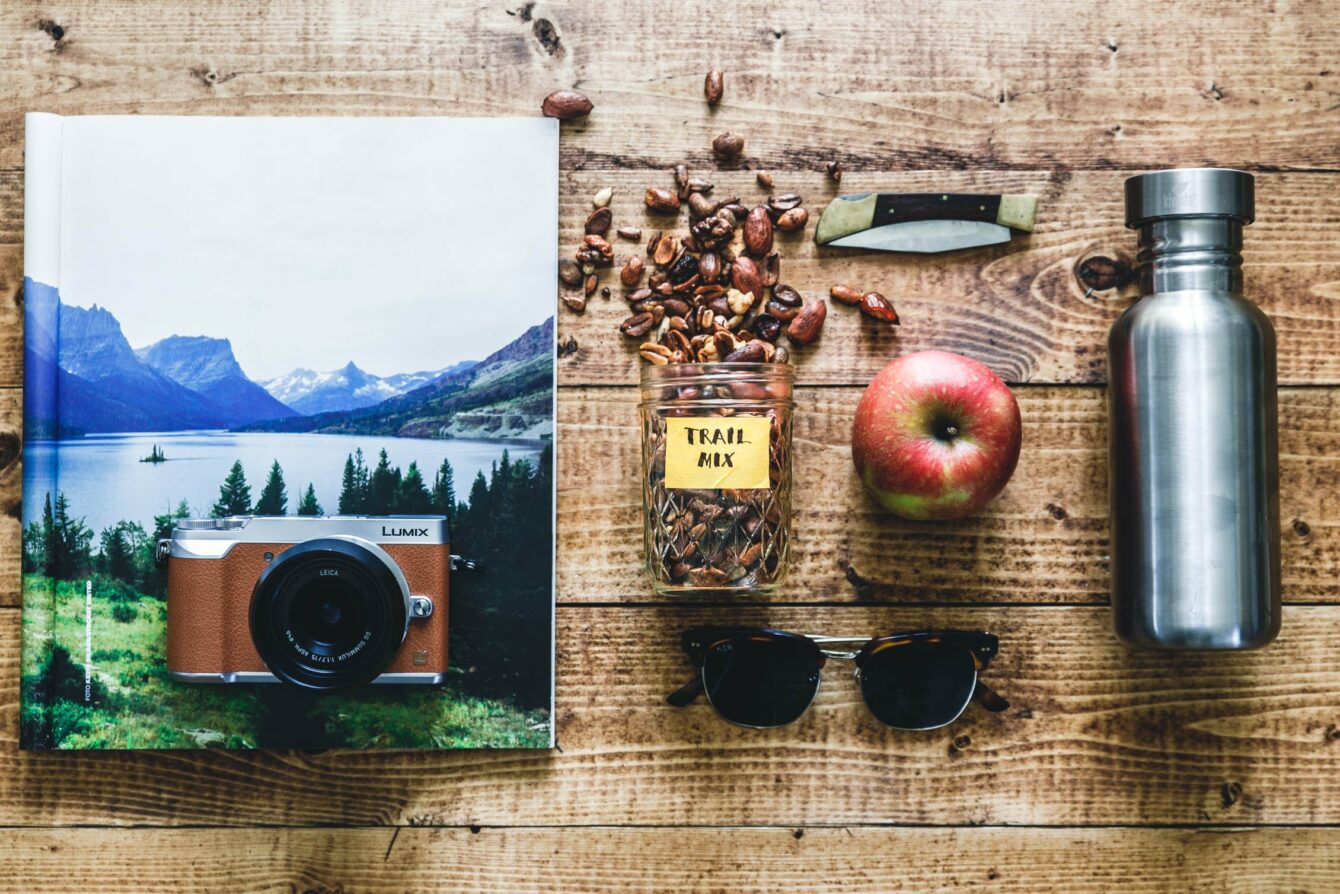 Herzhafter crunchy Trail Mix mit Mandeln, Erdnüssen und Gewürzen