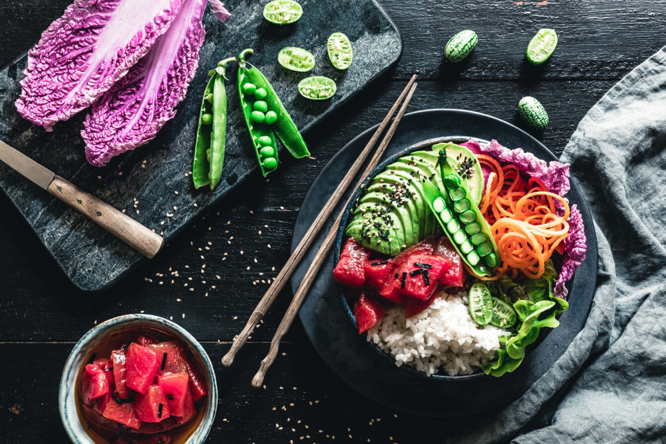 Vegane Poke Bowl
