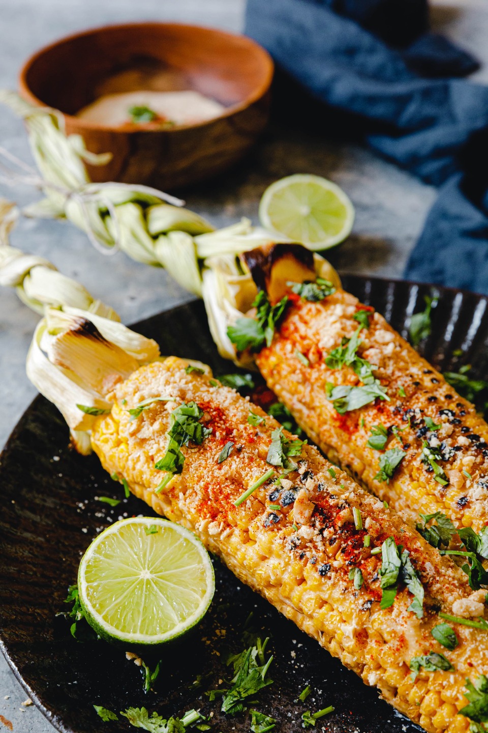 Gegrillte Maiskolben wie auf Mexikos Straßen