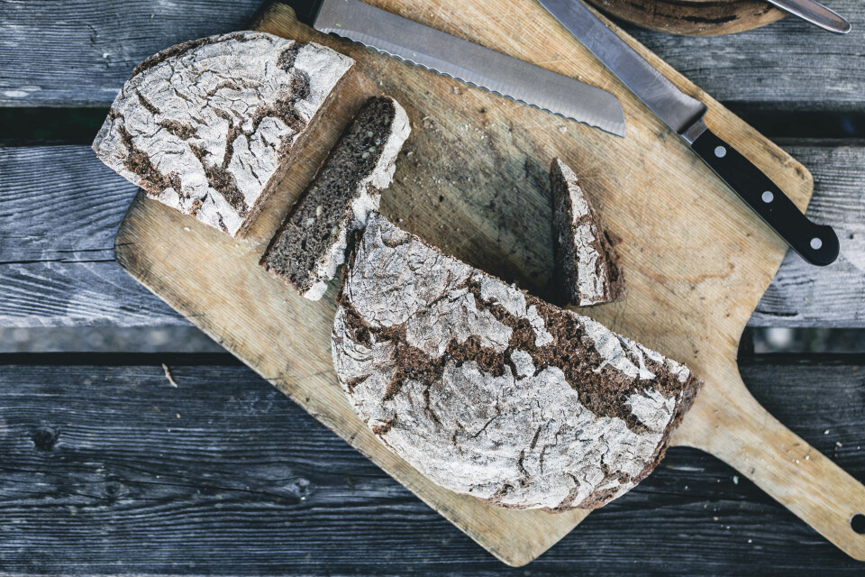 Reines Roggenbrot mit Sauerteig