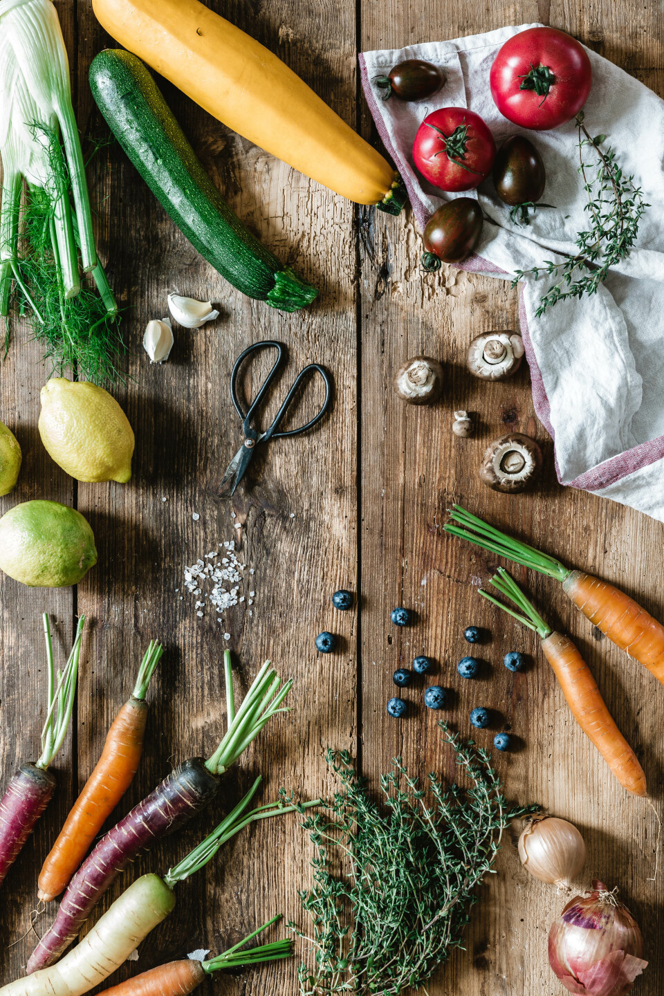 Gemüse im Spätsommer