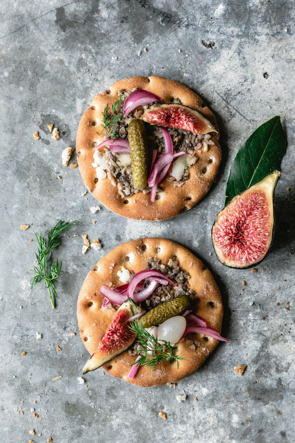 Vegane Pilzterrine mit Thymian