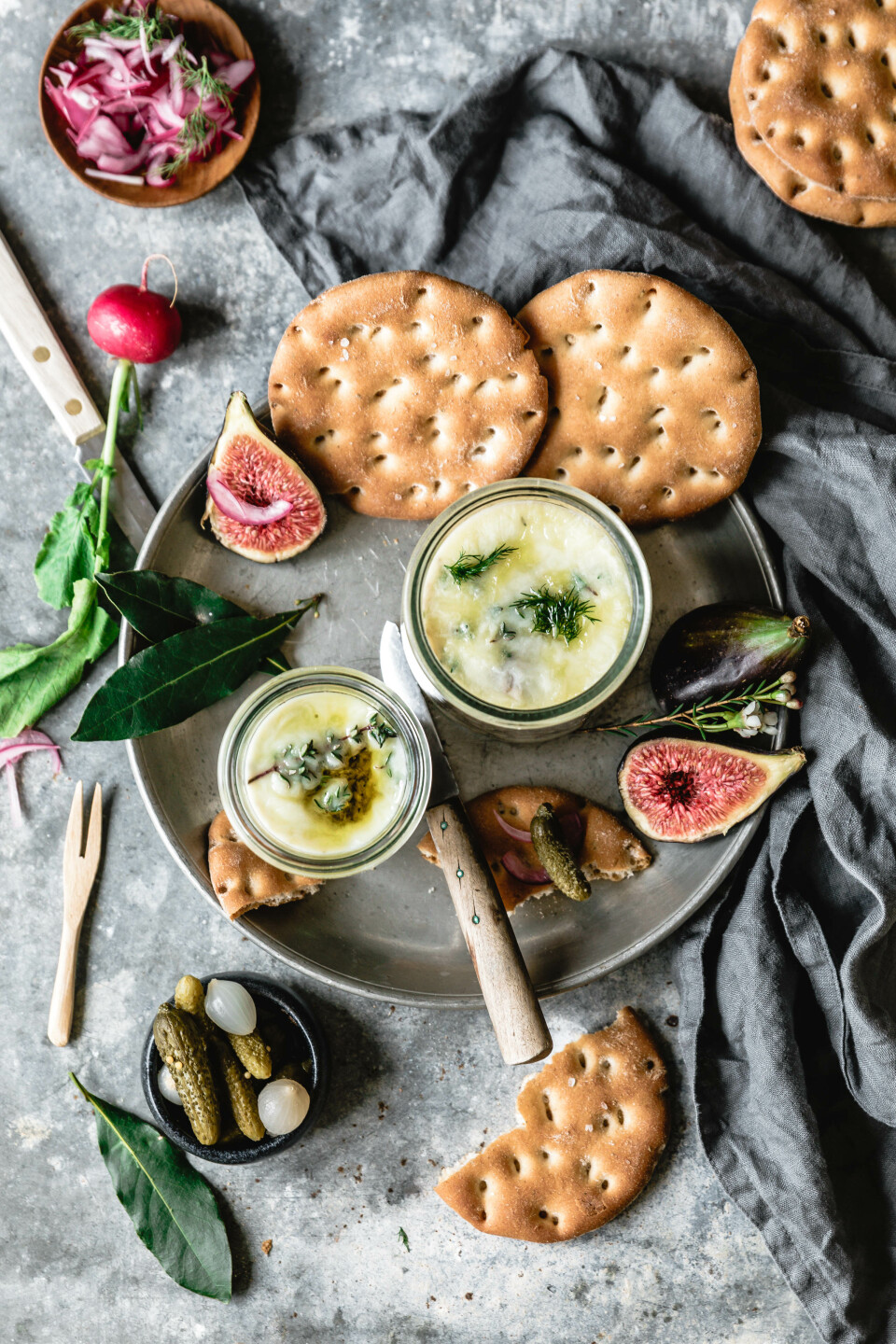 Vegane Pilzterrine mit Thymian