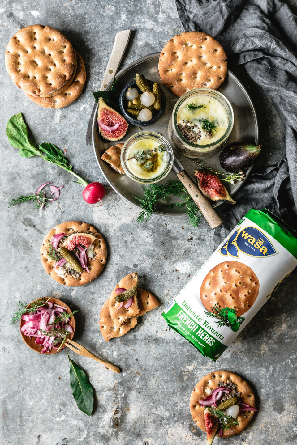 Vegane Pilzterrine mit Thymian