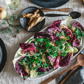 Wintersalat mit Portulak & Grapefruit