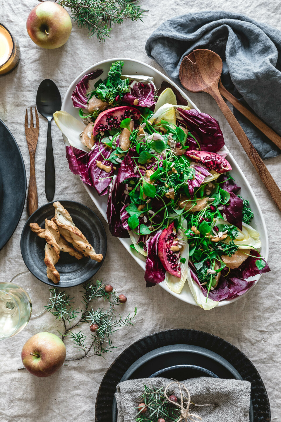 Wintersalat mit Portulak & Grapefruit
