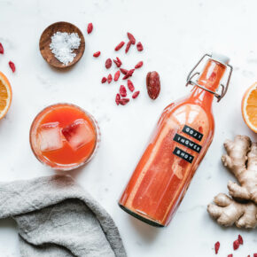 Goji-Ingwer-Shot – der perfekte After Workout Drink