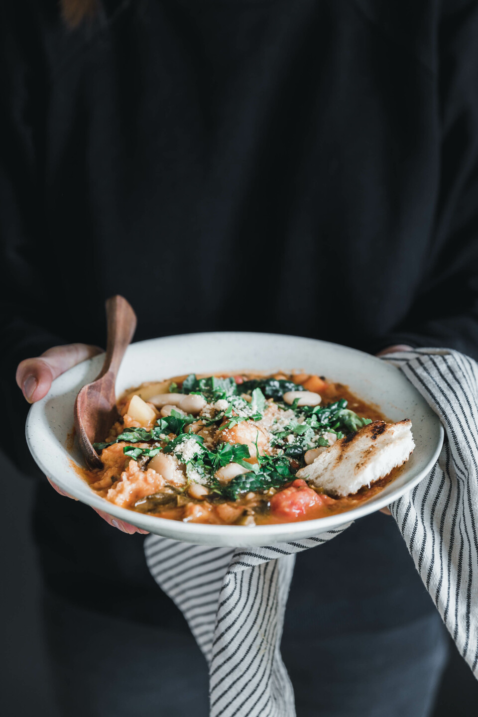 Unsere Ribollita mit Schwarzkohl & Fenchel