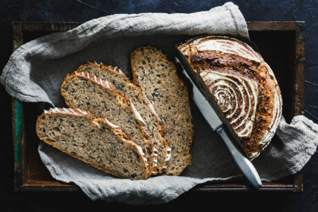Sauerteig-Mehrkornbrot mit Dinkel & Roggen