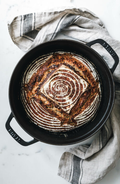 Sauerteig-Mehrkornbrot mit Dinkel & Roggen