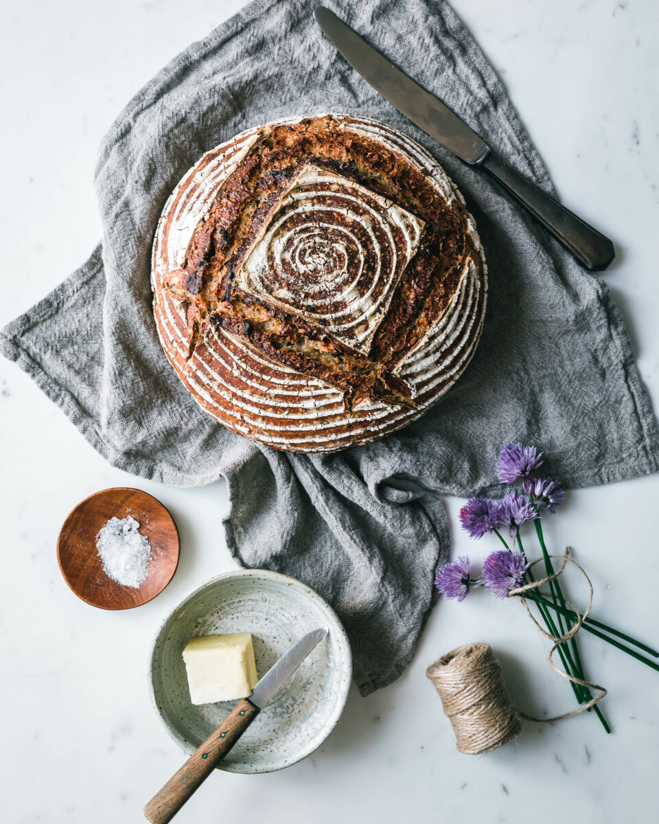 Sauerteig-Mehrkornbrot mit Dinkel & Roggen