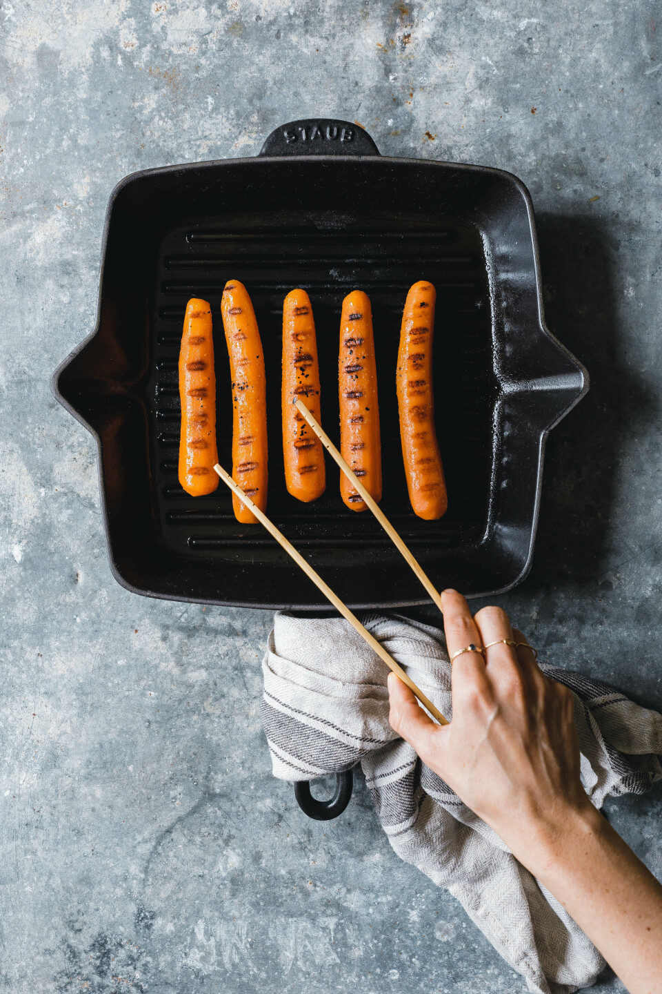 Rauchige Carrot Dogs