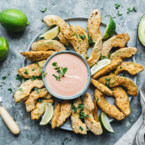 Avocado Fries aus dem Airfryer
