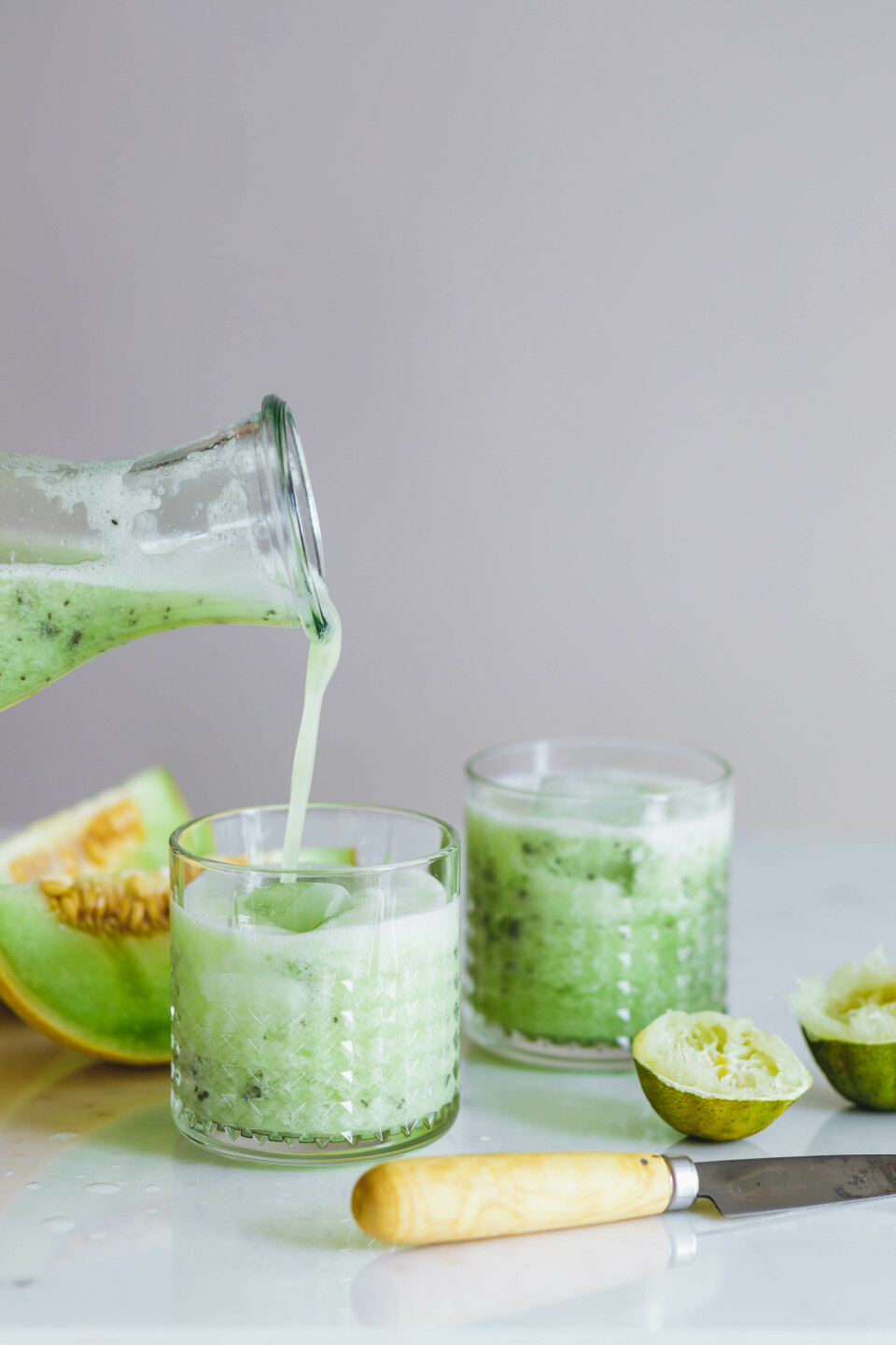 Agua Fresca mit Galiamelone & Chia