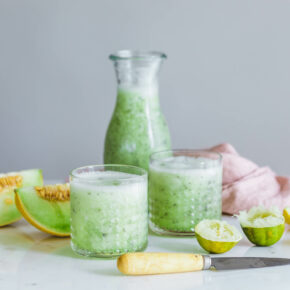 Agua Fresca mit Galiamelone & Chia
