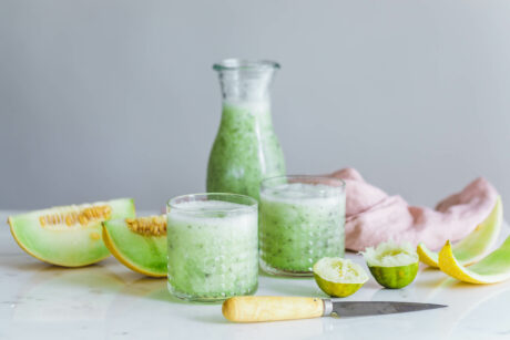 Agua Fresca mit Galiamelone & Chia