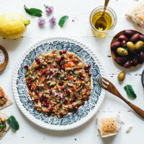 Baba Ganoush - orientalischer Auberginensalat