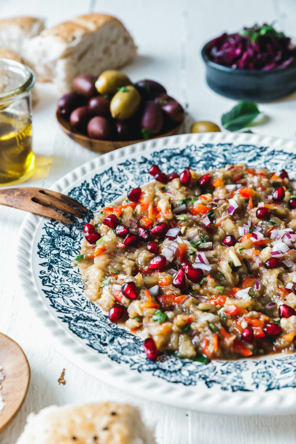 Baba Ganoush - orientalischer Auberginensalat