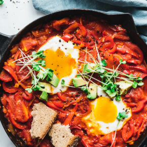 Shakshuka mit veganem Ei
