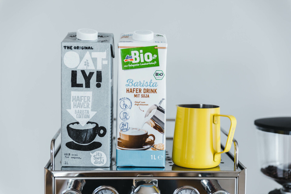 Veganer Milchschaum – Oatly und dm Barista Hafer Drink
