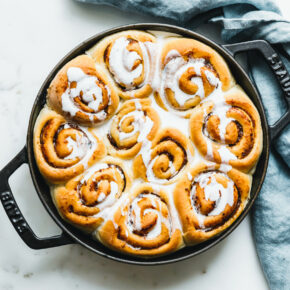 Kanelbullar – schwedische Zimtschnecken mit Pumpkin Spice