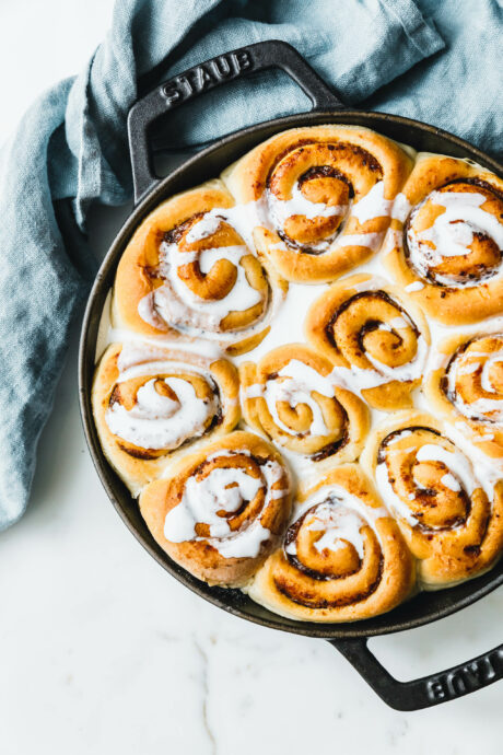 Kanelbullar – schwedische Zimtschnecken mit Pumpkin Spice