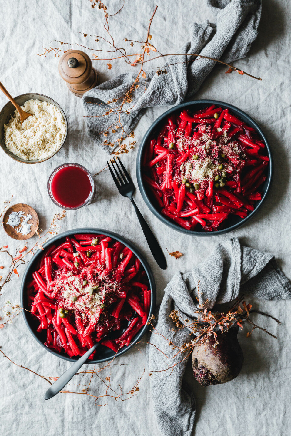 Rote Bete Pasta (from Hell)