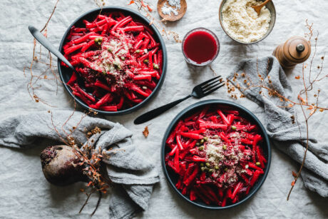 Rote Bete Pasta (from Hell)