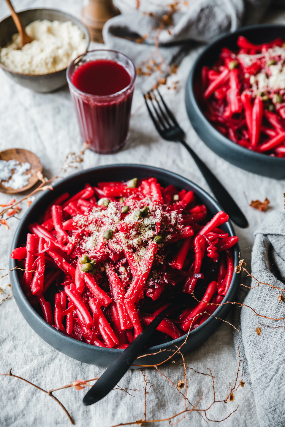 Rote Bete Pasta (from Hell)