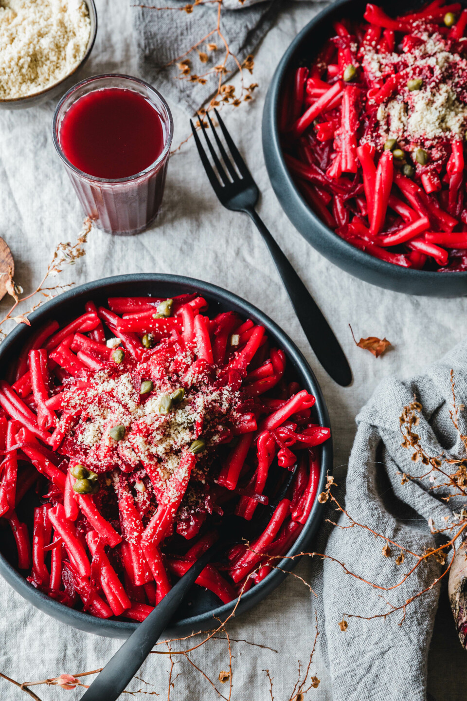 Rote Bete Pasta (from Hell)