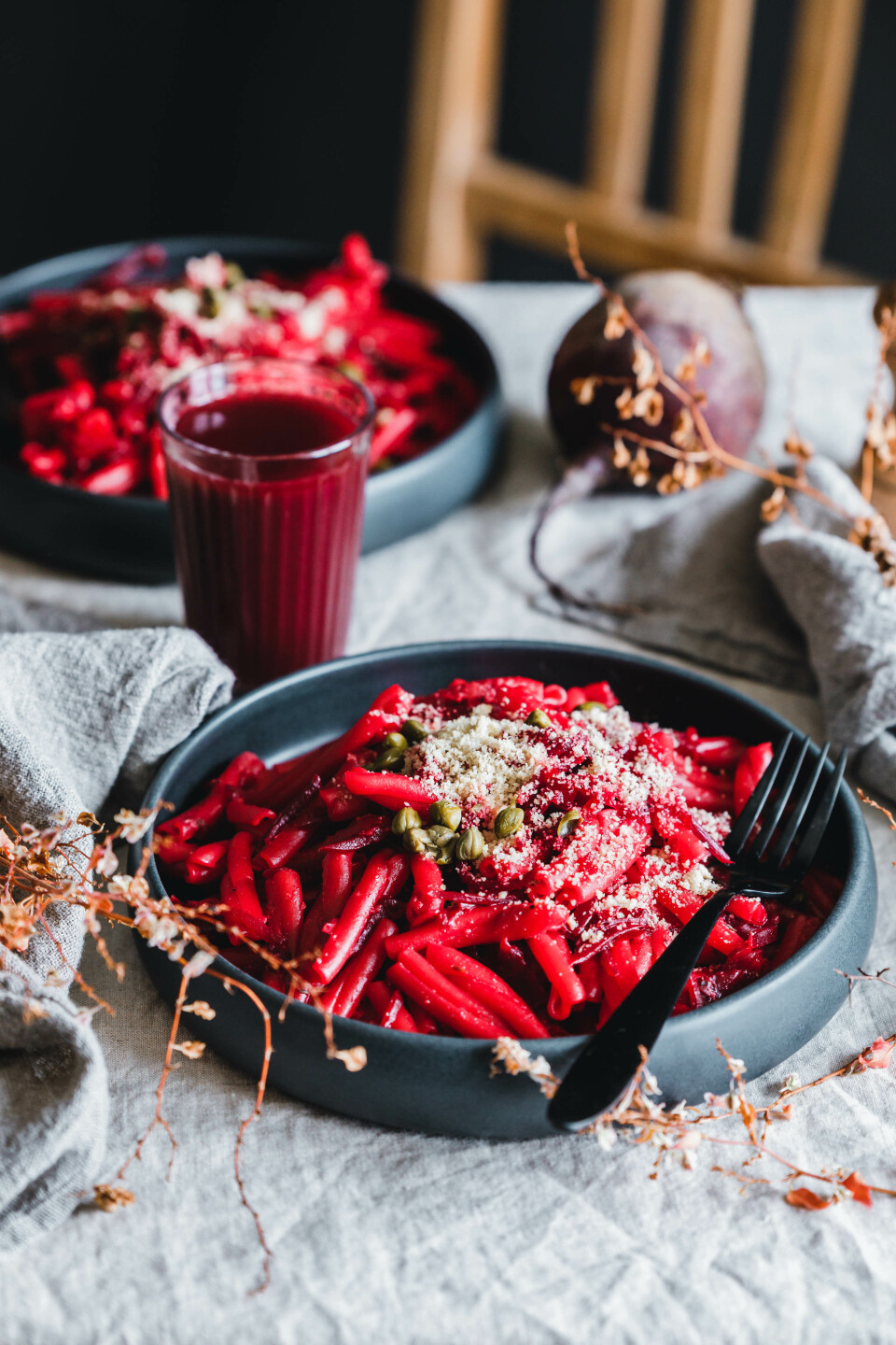 Rote Bete Pasta (from Hell)