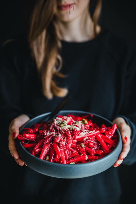 Rote Bete Pasta (from Hell)
