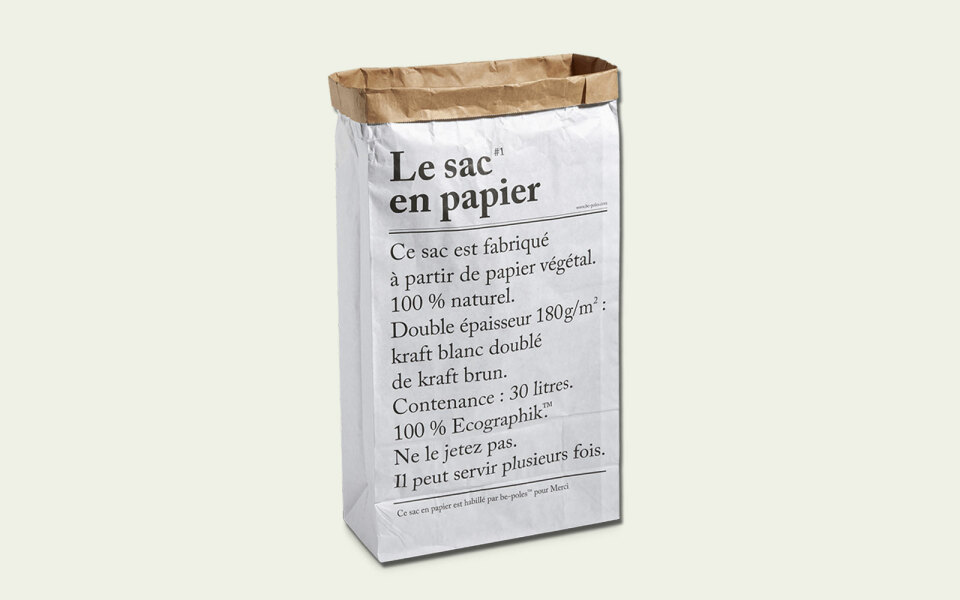 Le sac en papier