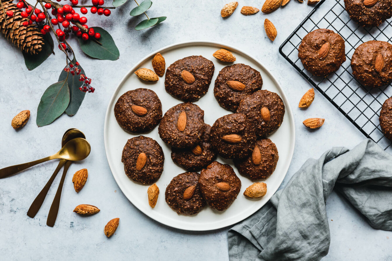 Strazzate - die besten Mandel-Schokokekse