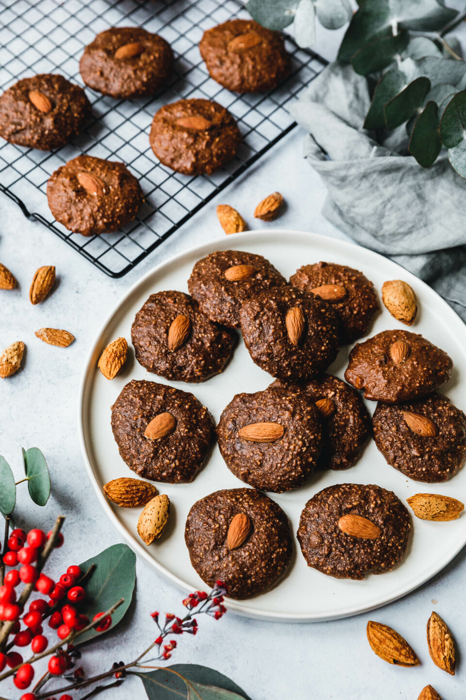 Strazzate - die besten Mandel-Schokokekse