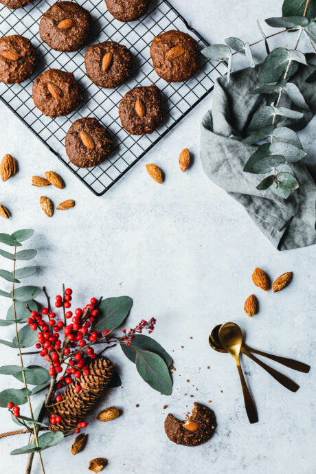 Strazzate - die besten Mandel-Schokokekse