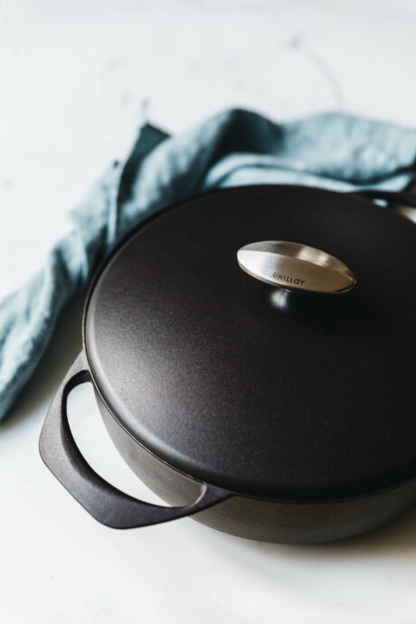 Pilzgulasch à la bourguignonne