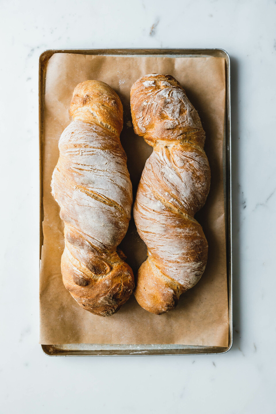 Einfaches Wurzelbrot
