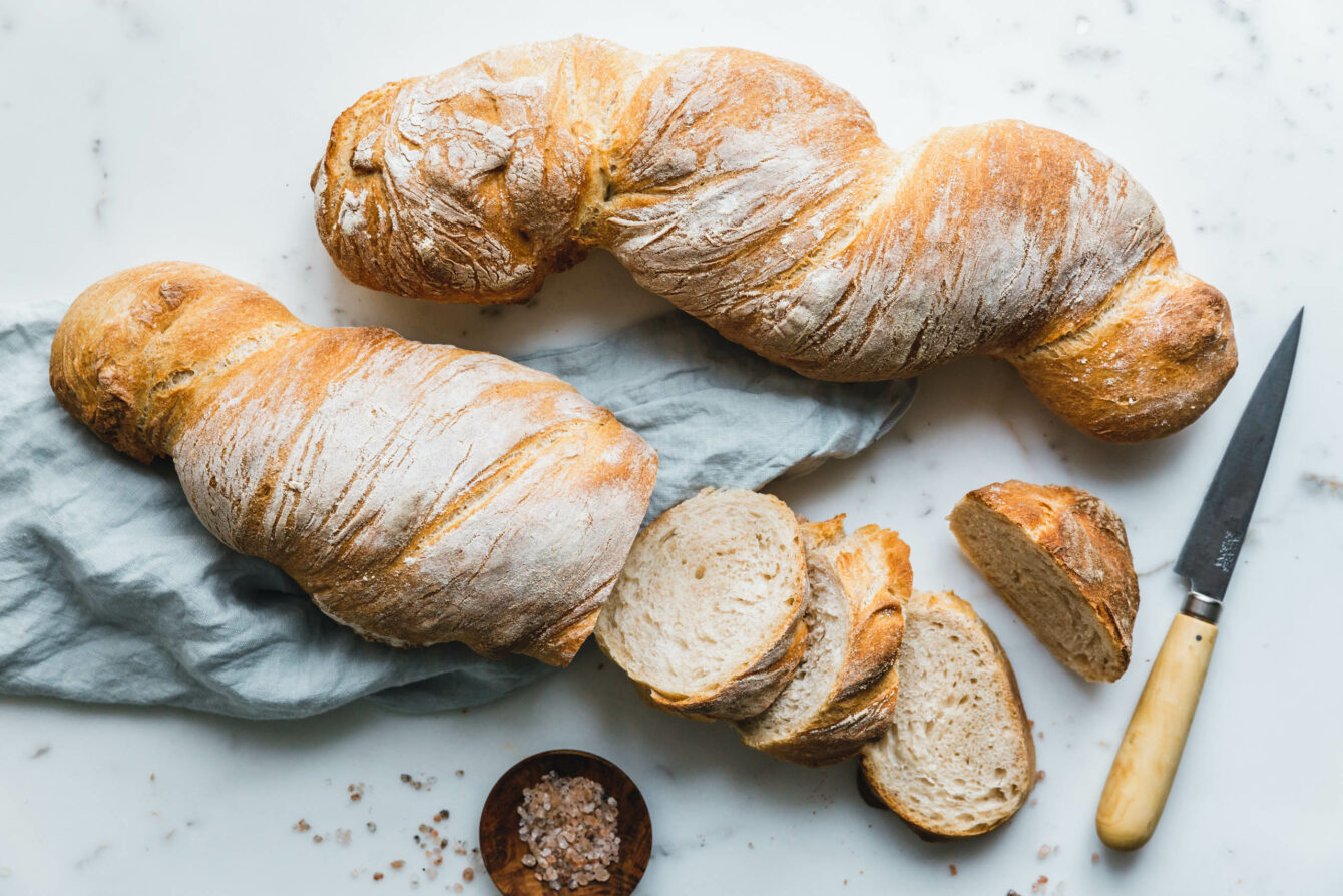 Einfaches Wurzelbrot