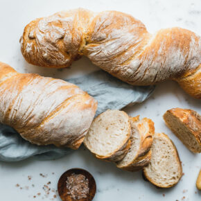 Einfaches Wurzelbrot