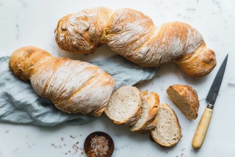 Einfaches Wurzelbrot