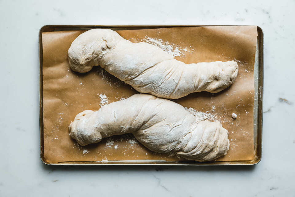 Einfaches Wurzelbrot