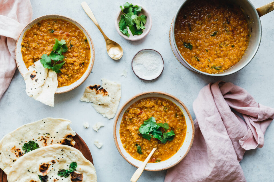 Unsere liebstes Rotes Linsen Dal Basisrezept