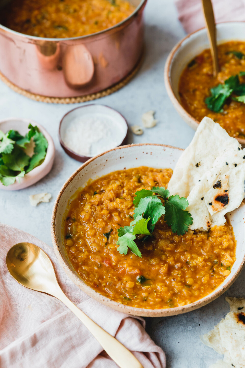 Unsere liebstes Rotes Linsen Dal Basisrezept