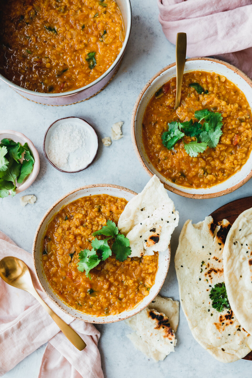 Unsere liebstes Rotes Linsen Dal Basisrezept